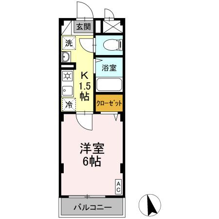 アバンウェルディッツォの間取り