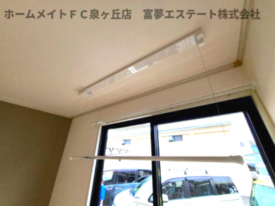 【その他】 | セジュール寺田 | 室内物干し
※イメージ　反転タイプのお部屋の写真