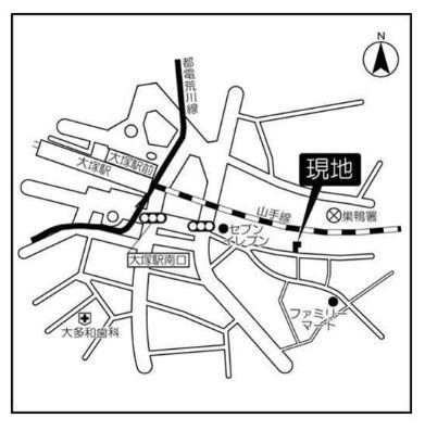 【地図】 | リード南大塚 | 周辺地図