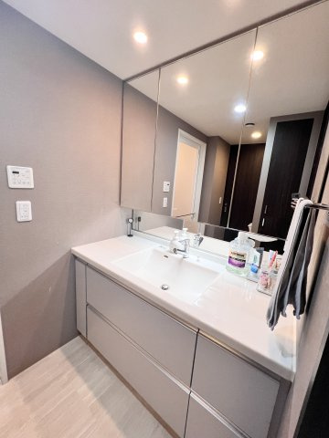 【独立洗面台】 | セントプレイスグランドプレミオ | 三面鏡付