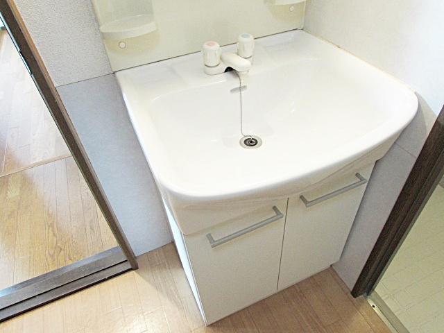 カワモヒルの洗面所