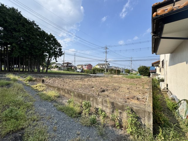 金古町土地の外観|■南西側より