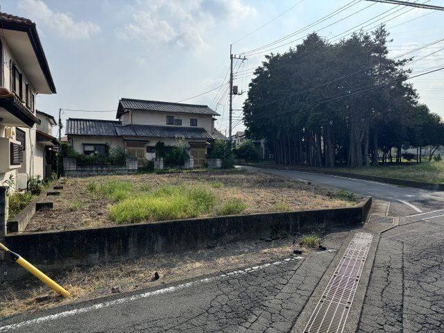 金古町土地の外観|■北東側より