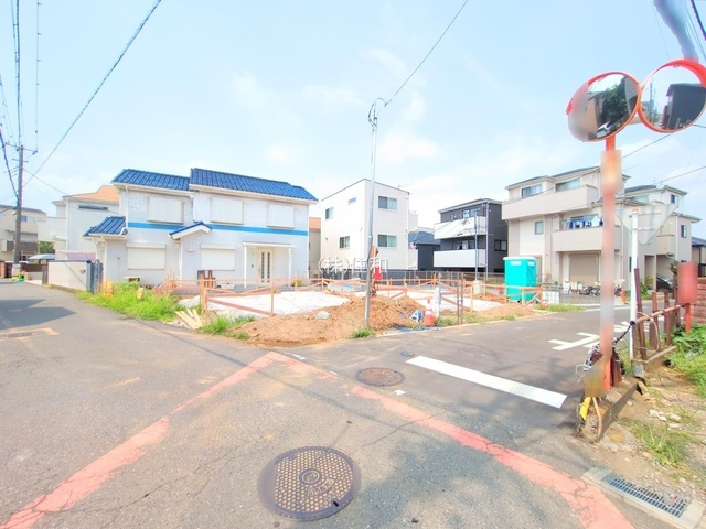 【新築分譲住宅】志木市本町第8の前面道路含む現地写真