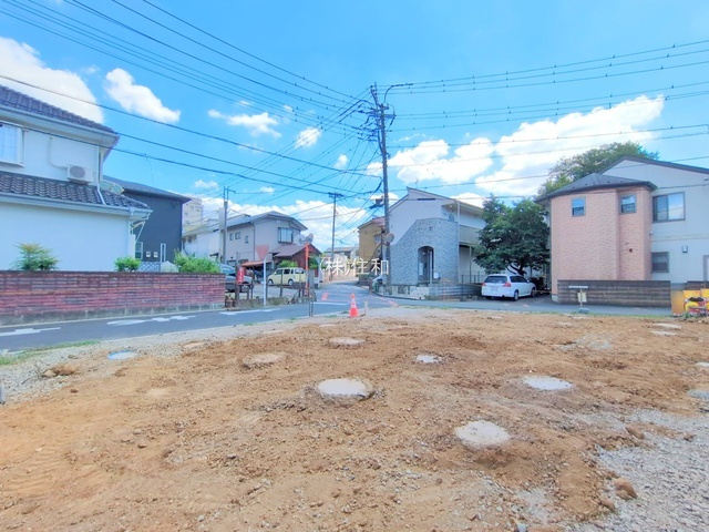 【新築分譲住宅】志木市本町第8の前面道路含む現地写真