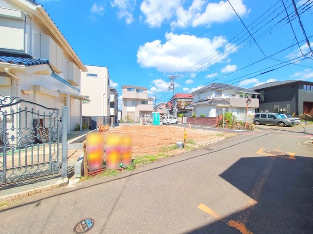 【新築分譲住宅】志木市本町第8の前面道路含む現地写真