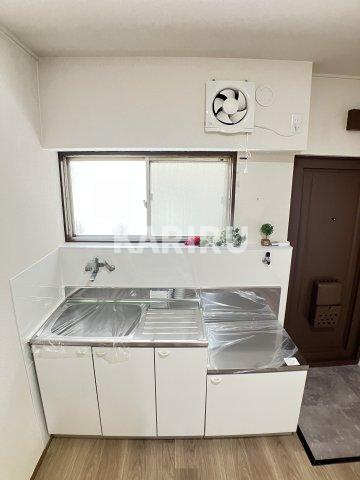 ナカジョウマンションのキッチン