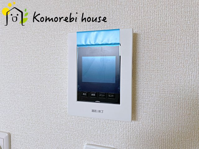 さいたま市北区吉野町　第2　新築一戸建て　リーブルガーデン　04の防犯設備|来客時も画面で確認できる安心のTVモニターフォン。録画機能も付いているの安心。忙しい毎日をしっかりサポートします。
