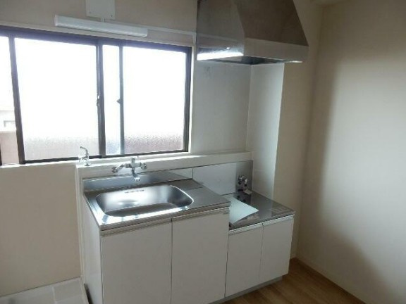 ガーデンフラットのキッチン