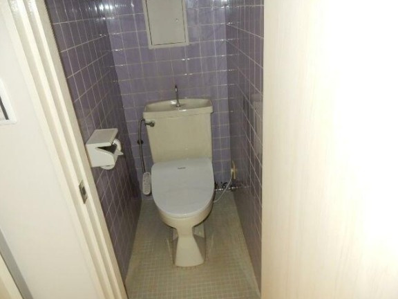 ガーデンフラットのトイレ