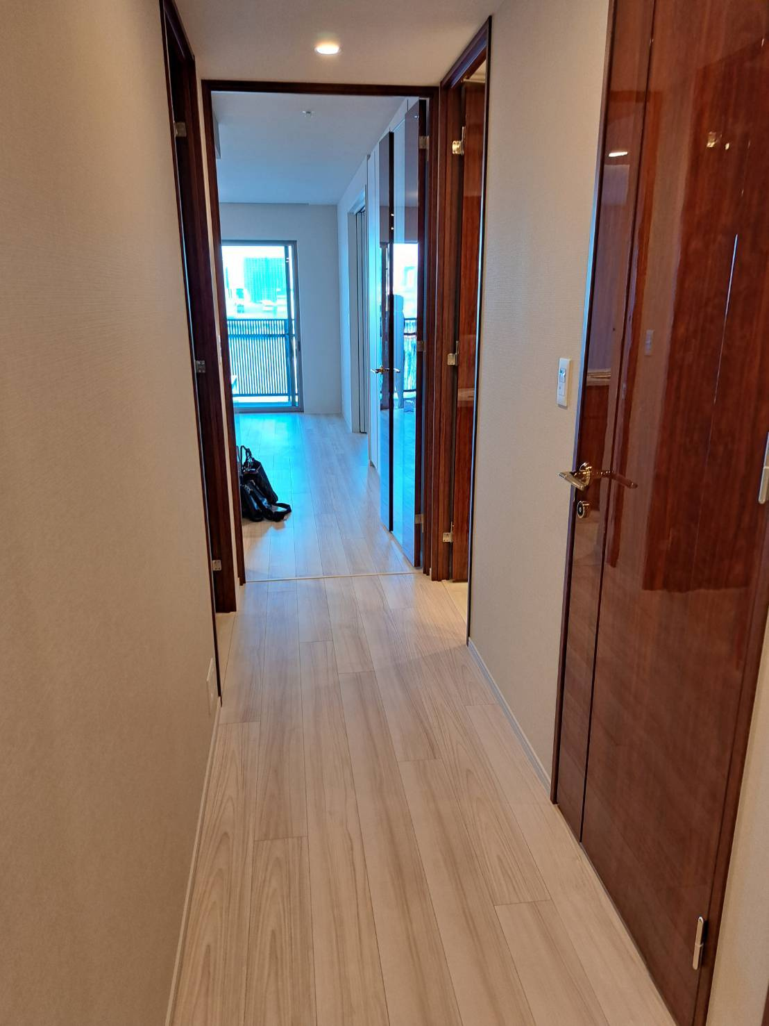 ＨＡＲＵＭＩ　ＦＬＡＧ　ＰＡＲＫ　ＶＩＬＬＡＧＥ　Ｆ棟の玄関|☆このお部屋は仲介手数料0.55ヶ月☆