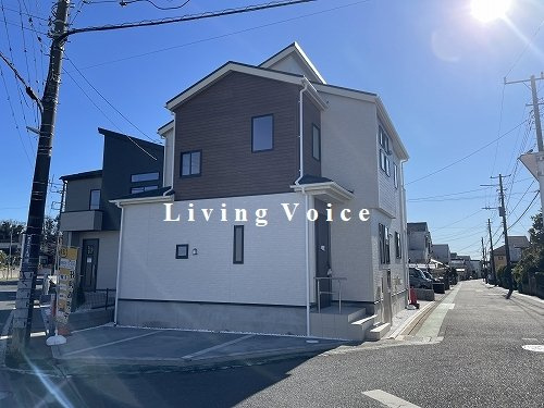 【外観】 | 【仲介手数料０円】海老名市国分寺台1丁目　新築一戸建て　全2棟 | 1号棟　海老名市国分寺台1丁目　新築一戸建て　全2棟