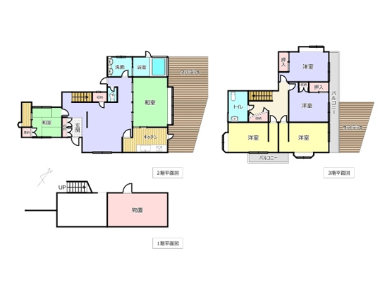【間取り】 | 富戸望洋台　戸建