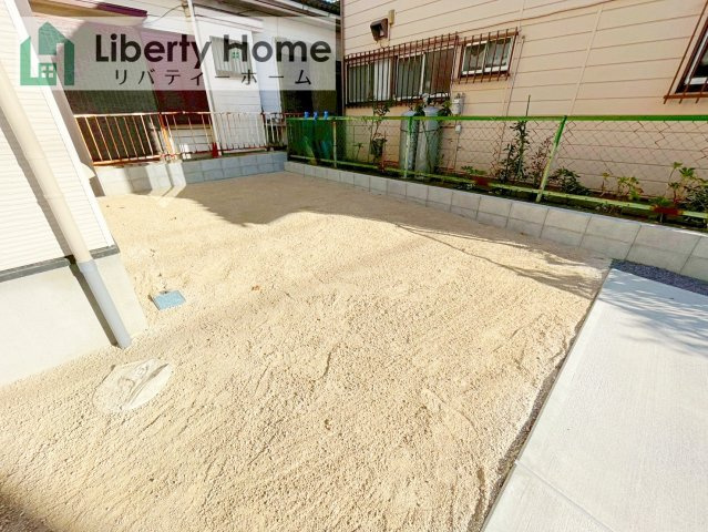 守谷市百合ケ丘10期　新築戸建の庭