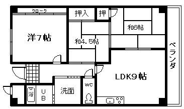 【間取り】 | シャイニーカジモト
