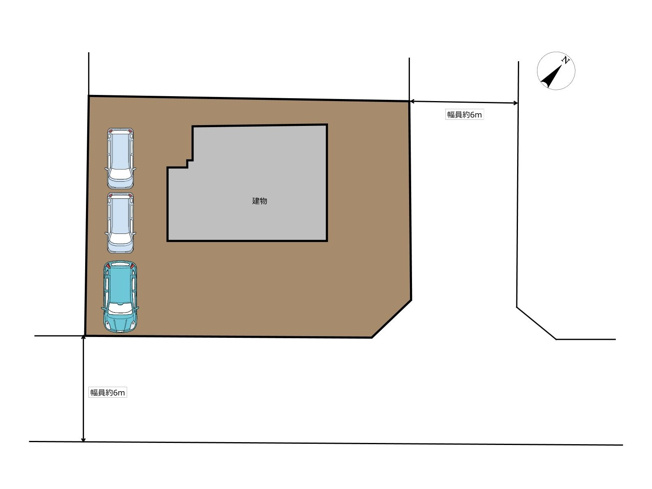 【区画図】 | 筑紫野市美しが丘南４丁目　戸建て