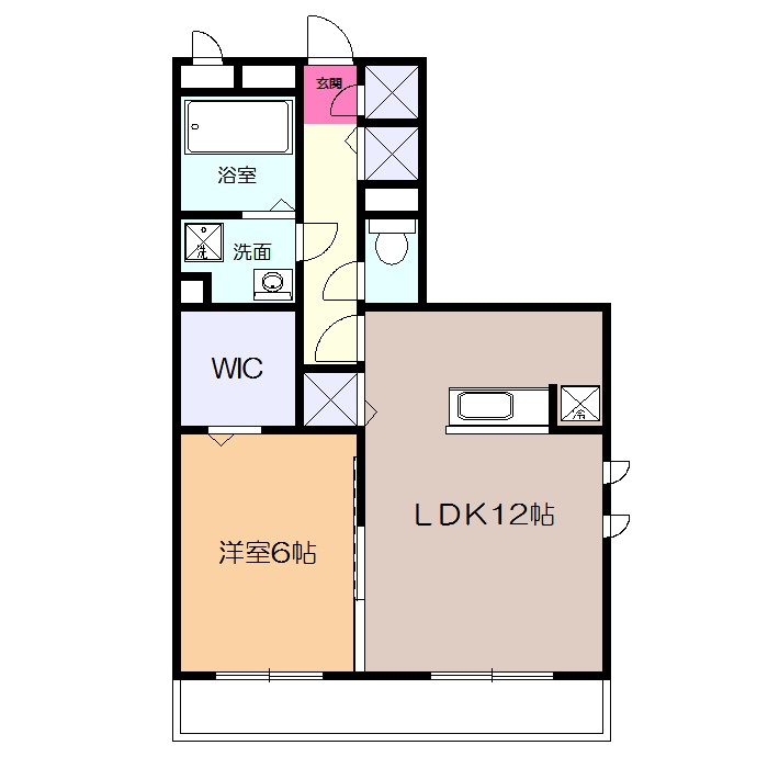 Good woodⅡの間取り