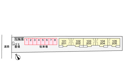 【区画図】 | ラフィーネ坂本