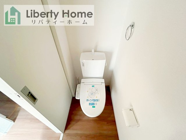 龍ケ崎市立野7期　新築戸建のトイレ