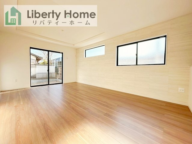 龍ケ崎市立野7期　新築戸建の居間・リビング