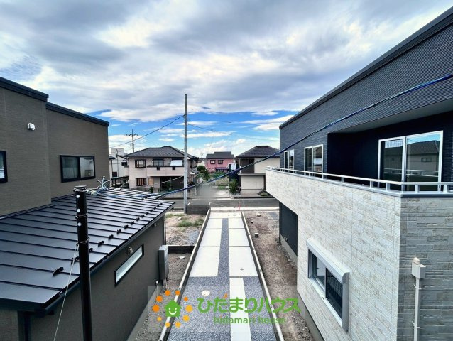 ワイウッドコート久喜市吉羽第６期　新築一戸建て　02の展望|風通り抜けもよく、景色もよいです！