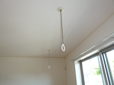 【設備】 | ヴィラレインボーＢ | 室内物干し