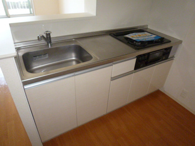 【キッチン】 | ヴィラレインボーＢ | システムキッチン