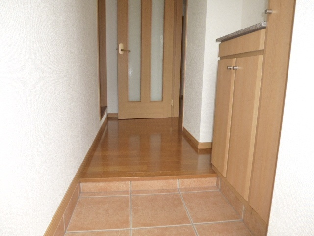 サンガーデンＡの玄関