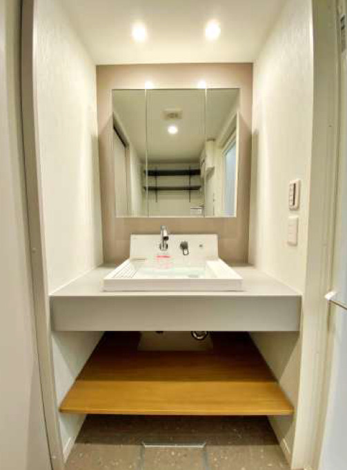 ルアンジュ本厚木の独立洗面台|独立洗面化粧台付き