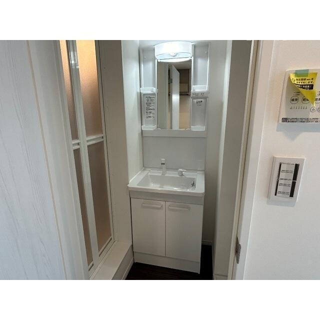 ＭＱｕａｒｔｏ柏の洗面所|スペースが確保できる洗面所です