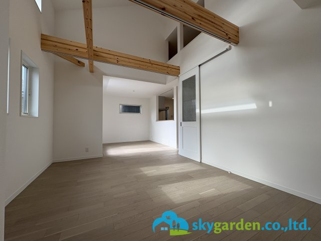 茅ヶ崎市香川5丁目　新築戸建　全11棟1号棟の居間・リビング