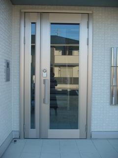 ライデンハイツⅡのエントランス