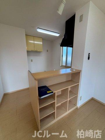 柏崎市三和町のアパートのキッチン
