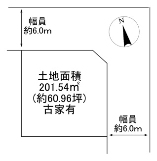 【土地図】 | 川西市鴬台2丁目　売り土地