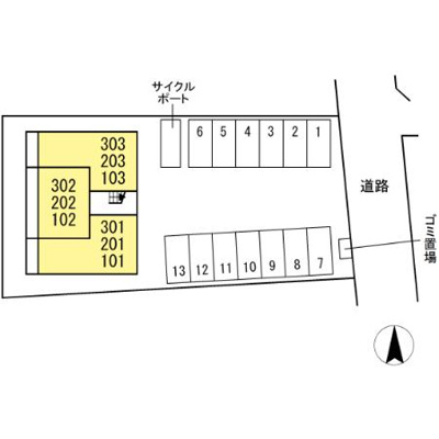 【区画図】 | エーデル