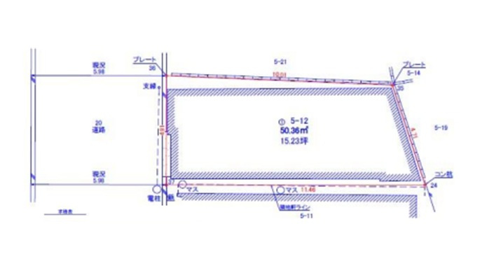 北区大淀中　新築戸建用土地