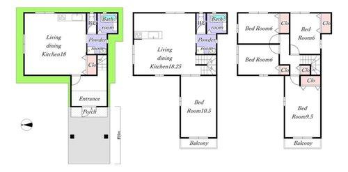 グレース　上本町西の参考プラン|二世帯や1階を教室、学習塾に利用も可能♪建物プランご相談ください♪
