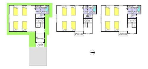 グレース　上本町西の参考プラン|民泊物件としても♪建物プランご相談ください♪