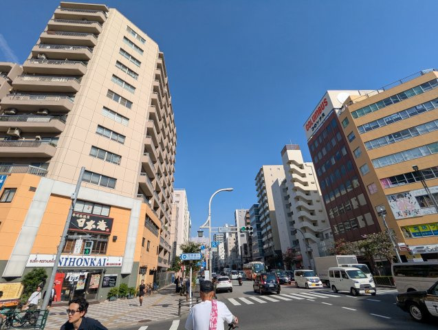 田原町マンションの外観