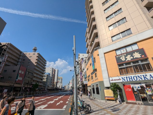 田原町マンションの外観