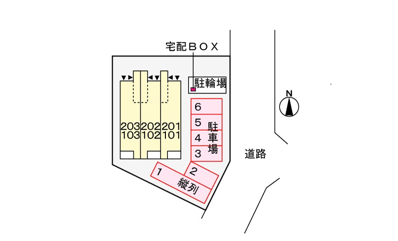 ブールバールの区画図