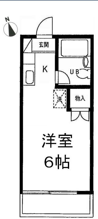 クレール菅野の間取り