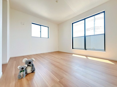 【洋室】 | 前橋市朝倉町　新築住宅 | 「どんな家具を置こうかな」とワクワクする。好みのこだわりのお部屋にしてじぶんだけの部屋でゆったりと寛げます。