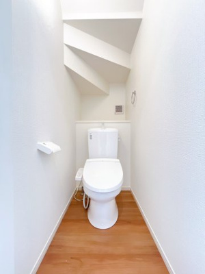 【トイレ】 | 前橋市朝倉町　新築住宅 | 清潔感のあるトイレ