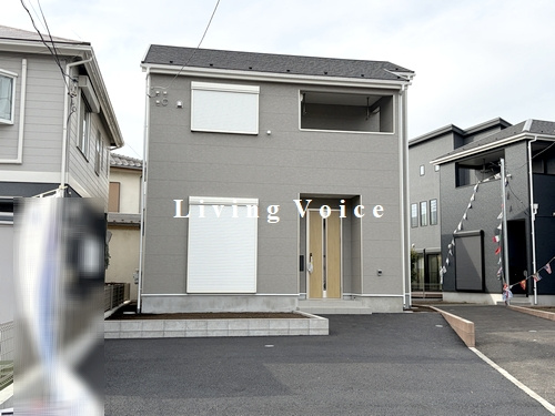 【外観】 | 【仲介手数料０円】相模原市中央区上溝第138　新築一戸建て　全4棟 | 全体　相模原市中央区上溝第138　新築一戸建て　全3棟