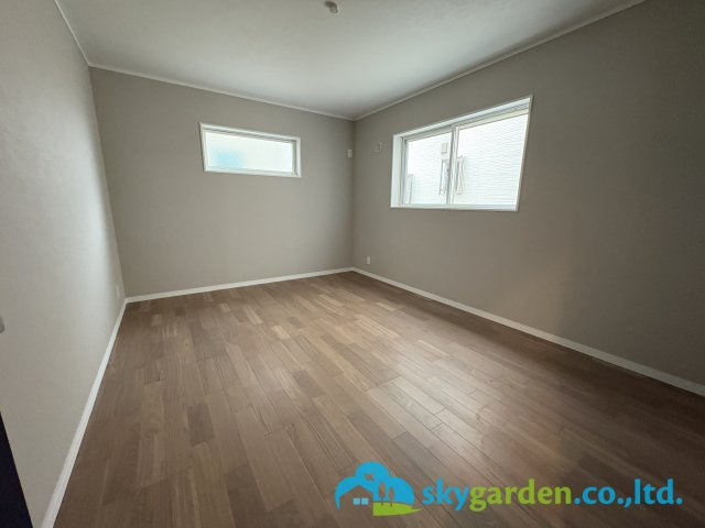 茅ヶ崎市香川5丁目　新築戸建　全11棟2号棟の寝室|ゆとりの広さです