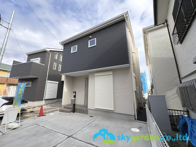 茅ヶ崎市香川5丁目　新築戸建　全11棟2号棟の外観|外観も気になるポイント