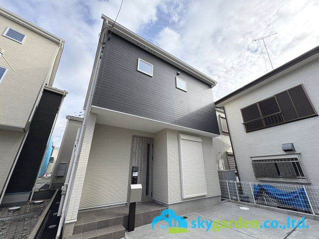 茅ヶ崎市香川5丁目　新築戸建　全11棟2号棟の外観|落ち着いた雰囲気の外観です