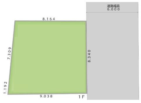 豊島区東池袋2丁目　建築条件無し売地の区画図|区画図

ご内見希望・資料請求などお気軽にお問い合わせ下さい！
03-5990-5201