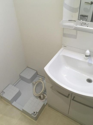 【洗面所】 | 柏市根戸アパート